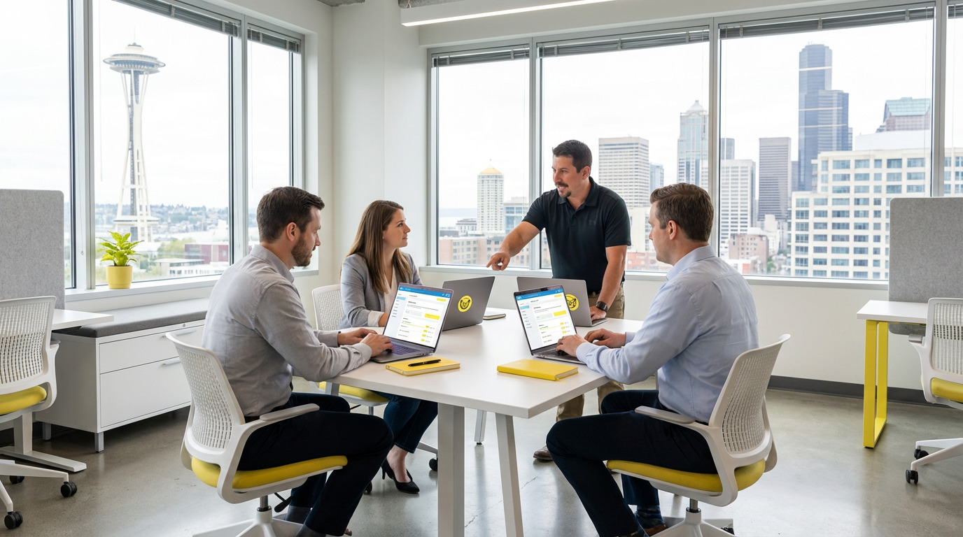 AI workshop session in Seattle